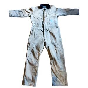 Bernie Men's Bercowear Beige Insulated Coveralls X-Large Short 48-50 Made In USA